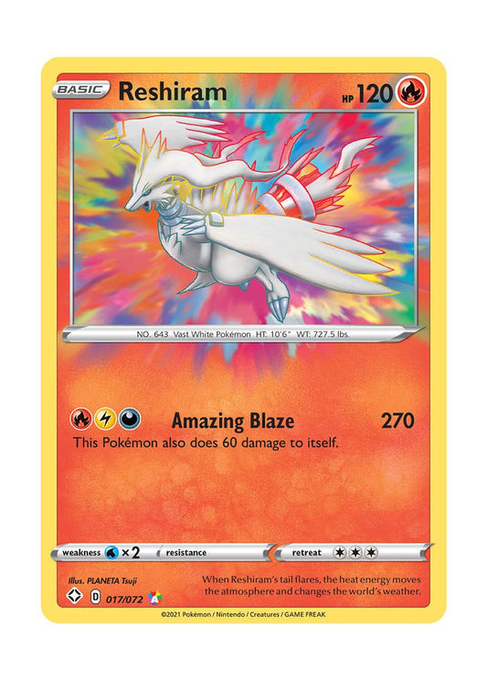 Reshiram (017/72) - Shining Fates