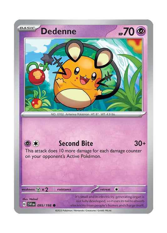 Dedenne (95/198) - Scarlet & Violet