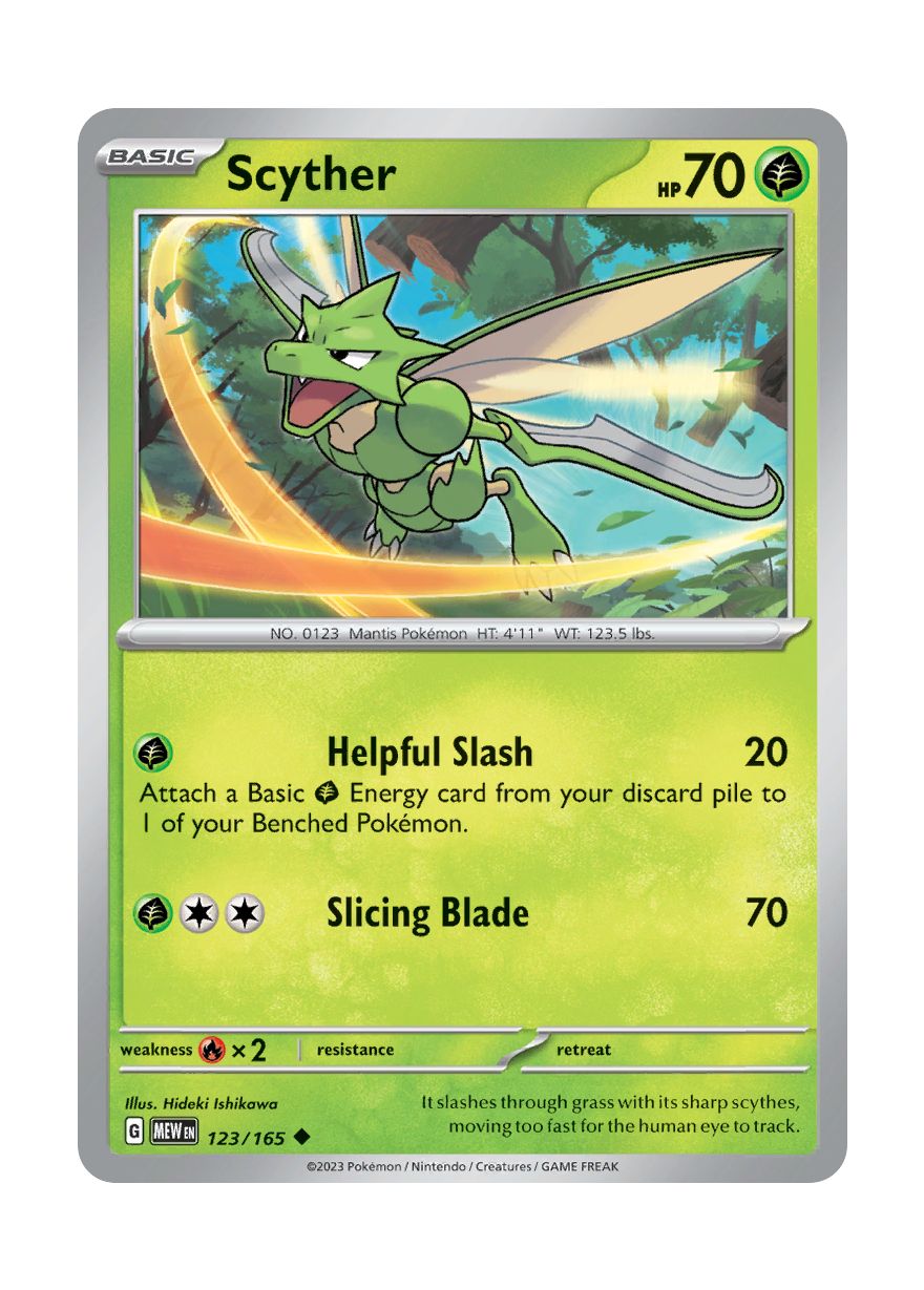 Scyther (123/165) - 151