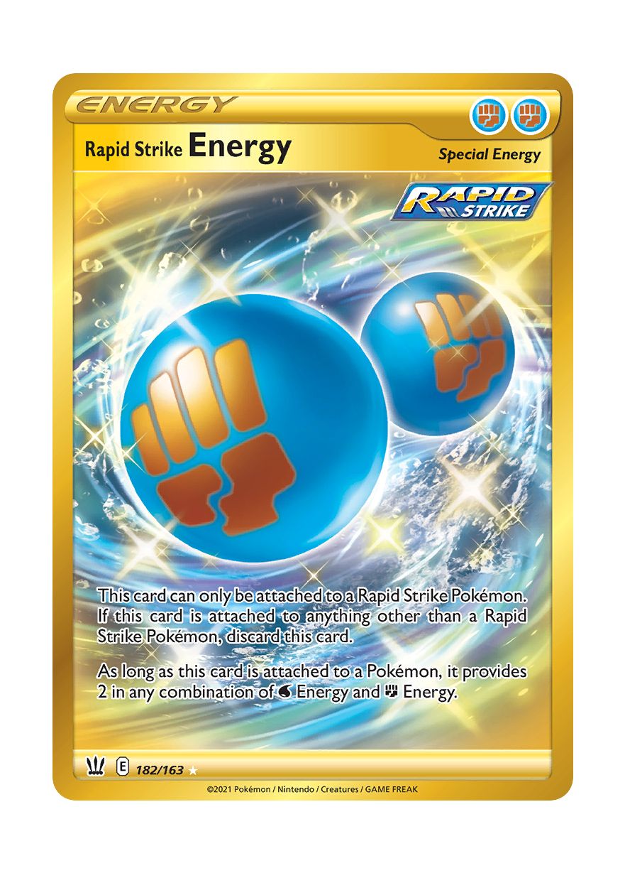 Rapid Strike Energy (182/163) - Battle Styles