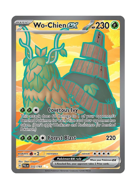Wo-Chien ex (232/193) - Paldea Evolved