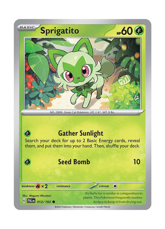 Sprigatito (12/193) - Paldea Evolved
