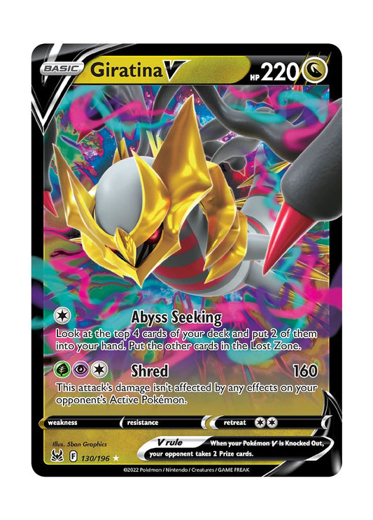 Giratina V (130/196) - Lost Origin