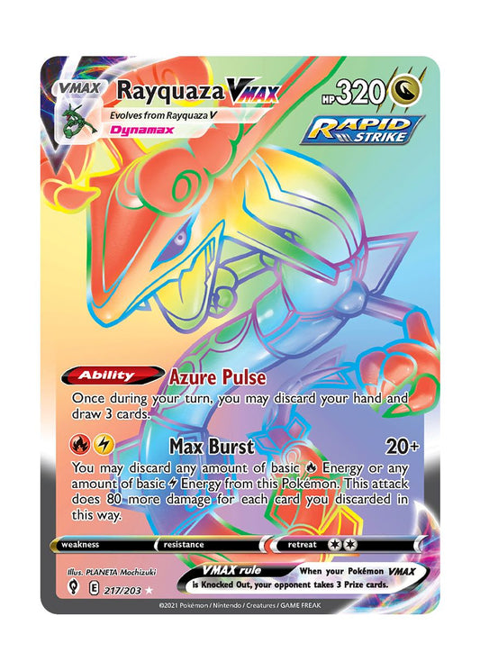 Rayquaza VMAX (217/203) - Evolving Skies