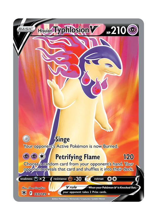 Hisuian Typhlosion V (169/189) - Astral Radiance