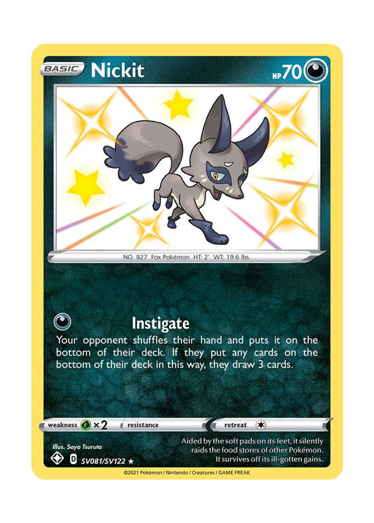 Nickit (SV081/122) - Shiny Vault