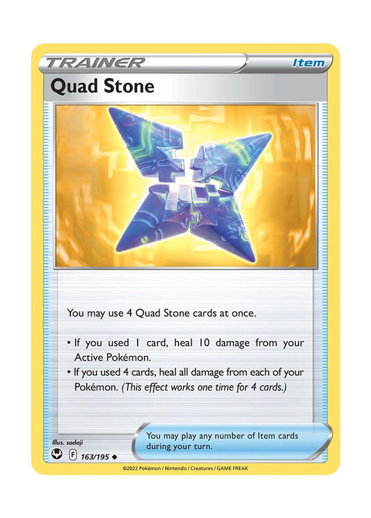 Quad Stone (163/195) - Silver Tempest