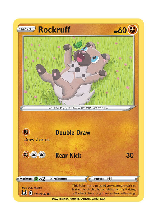Rockruff (109/196) - Lost Origin