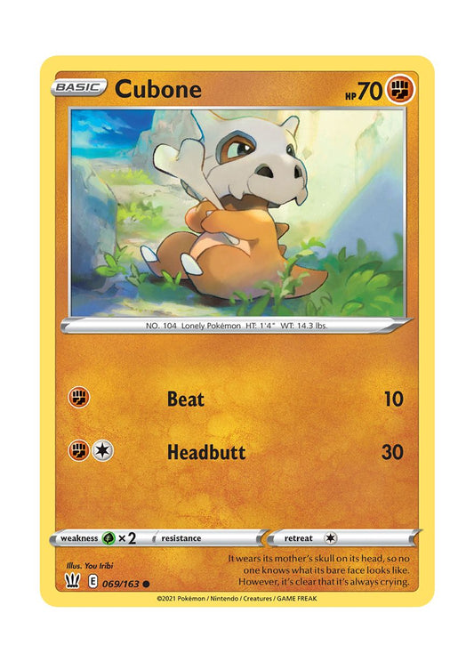 Cubone (069/163) - Battle Styles