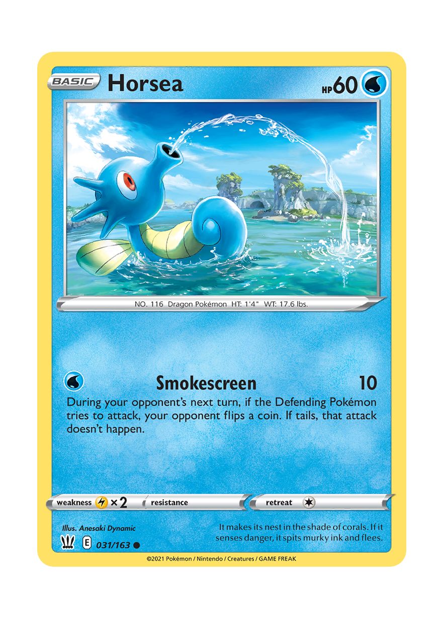 Horsea (031/163) - Battle Styles