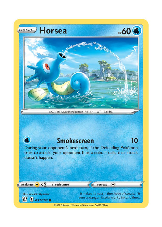 Horsea (031/163) - Battle Styles