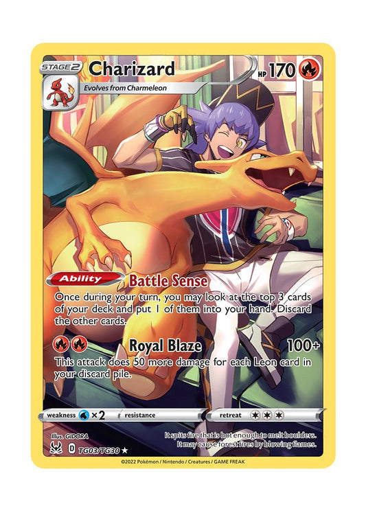 Charizard (TG03/30) - Lost Origin Trainer Gallery