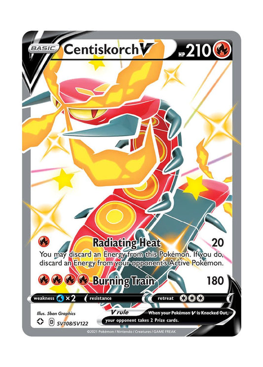 Centiskorch V (SV108/122) - Shiny Vault