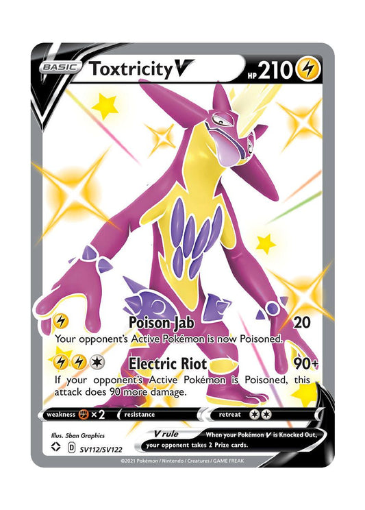 Toxtricity V (SV112/122) - Shiny Vault