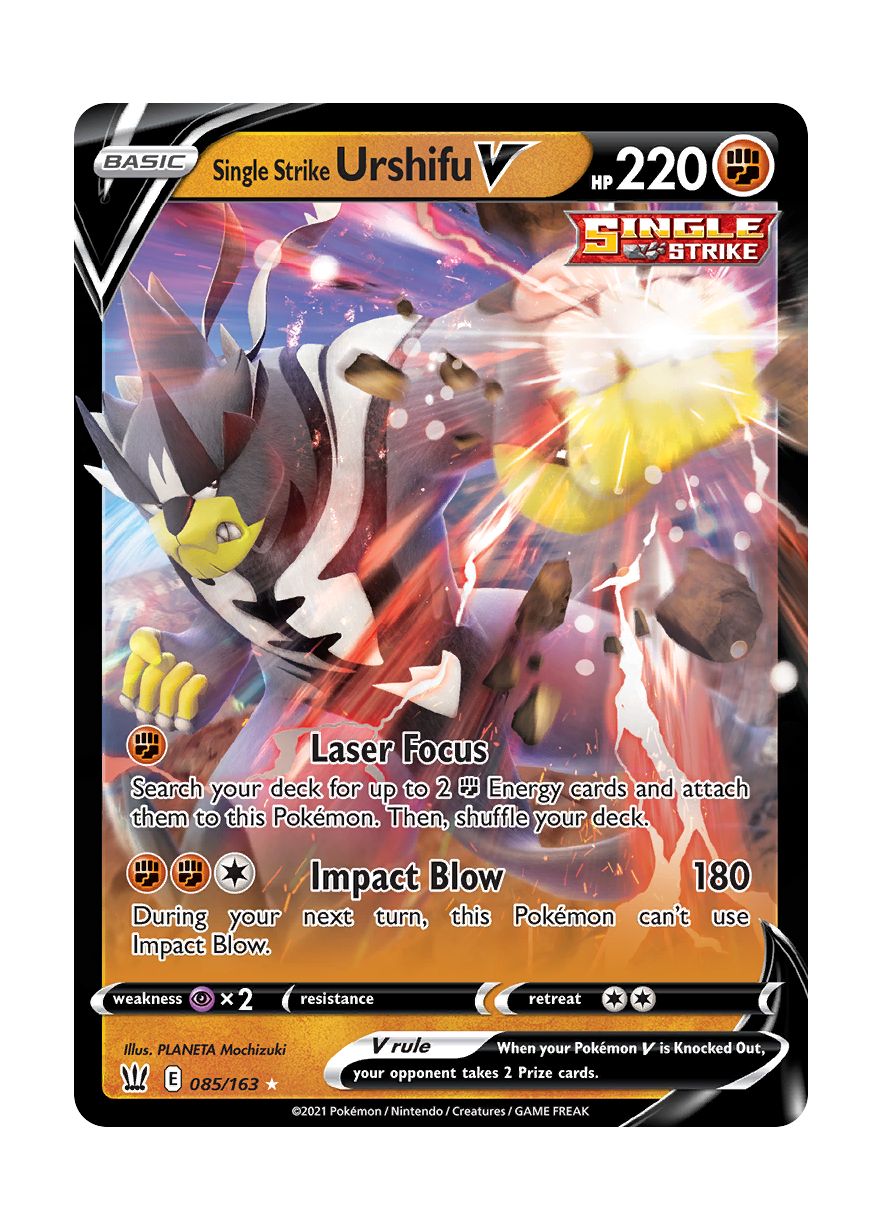Single Strike Urshifu V (085/163) - Battle Styles