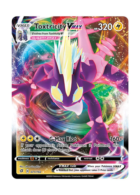 Toxtricity VMAX (071/192) - Rebel Clash