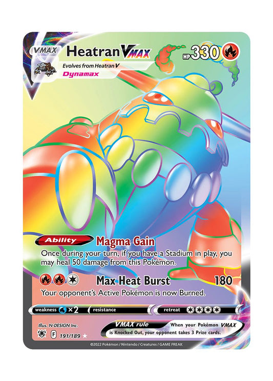 Heatran VMAX (191/189) - Astral Radiance