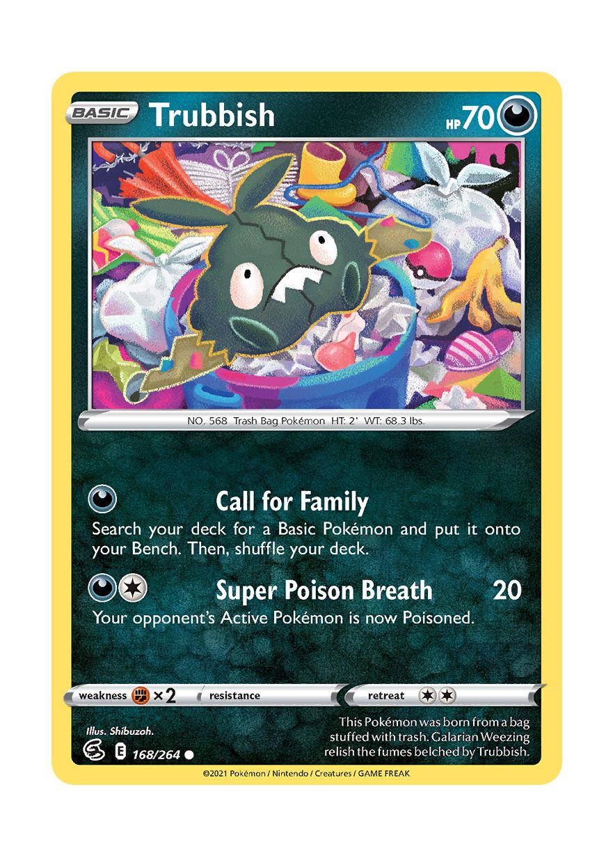 Trubbish (168/264) - Fusion Strike