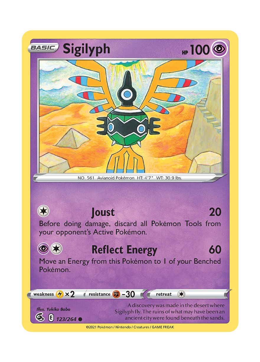 Sigilyph (123/264) - Fusion Strike
