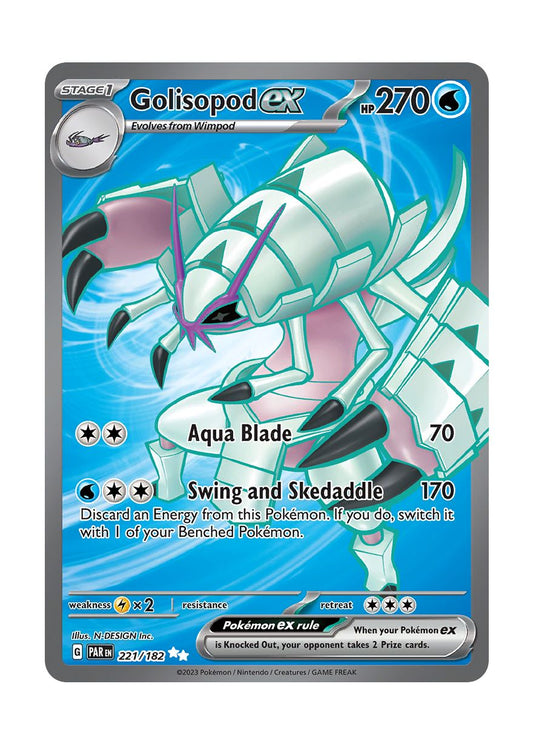 Golisopod ex (221/182) - Paradox Rift