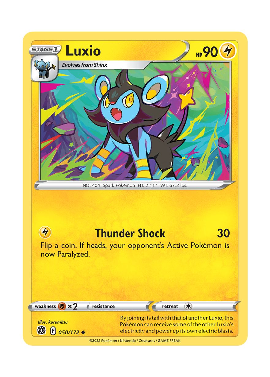 Luxio (050/172) - Brilliant Stars