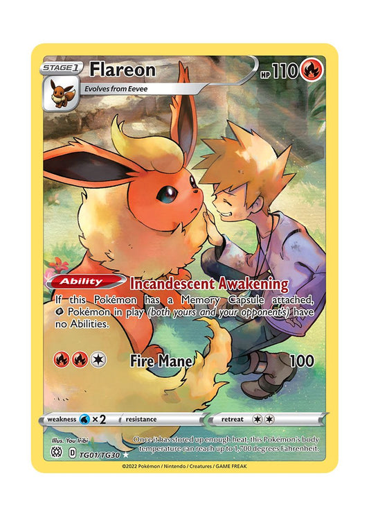Flareon (TG01/30) - Brilliant Stars Trainer Gallery