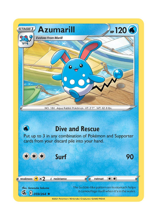 Azumarill (059/264) - Fusion Strike