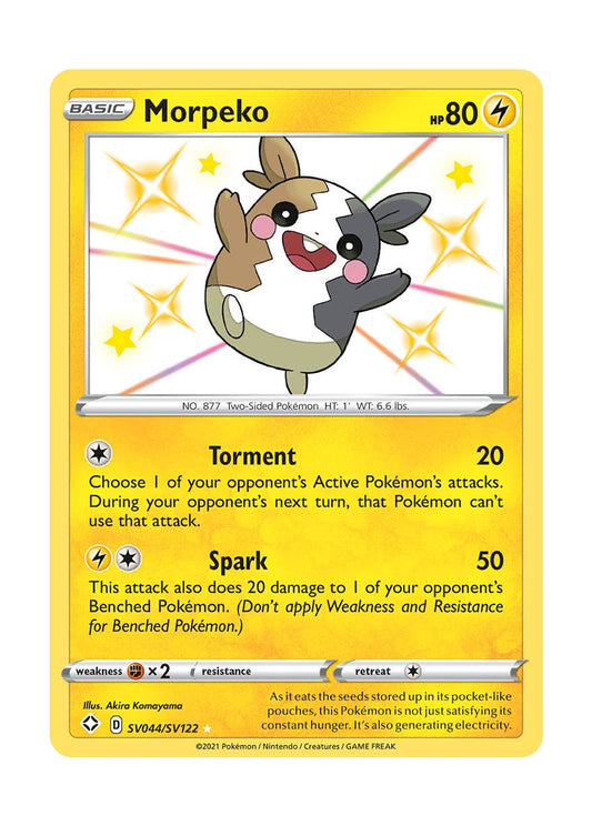 Morpeko (SV044/122) - Shiny Vault