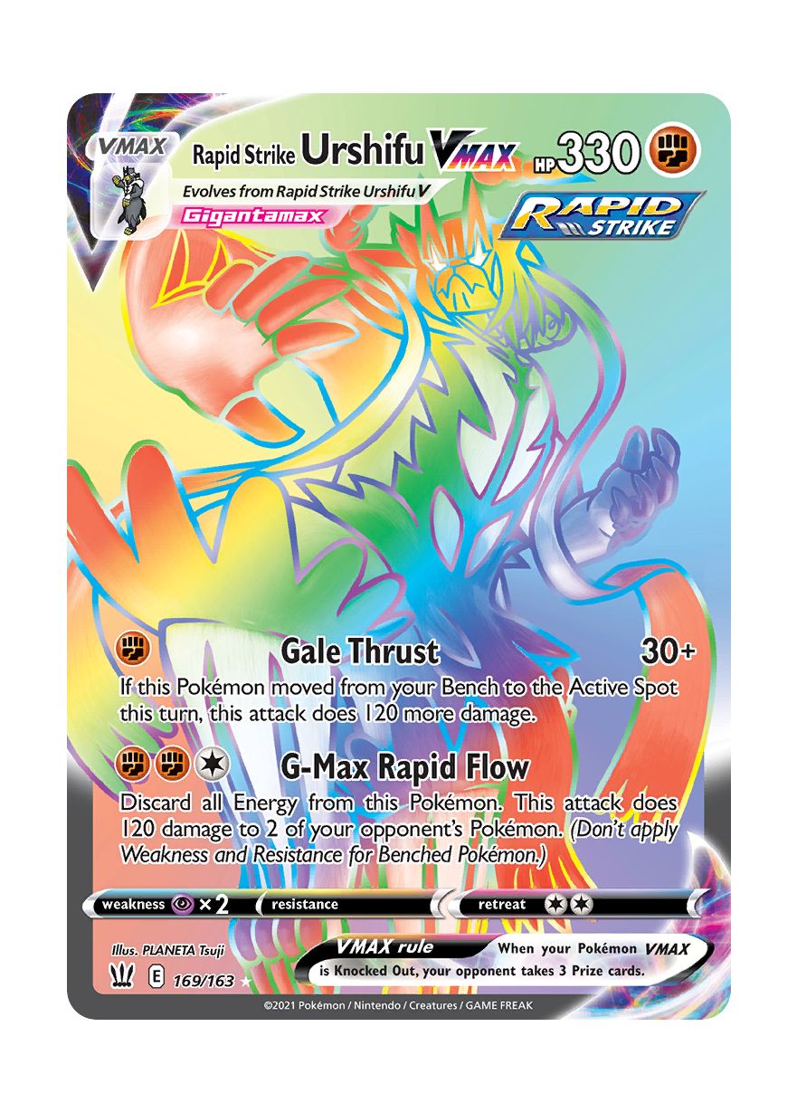 Rapid Strike Urshifu VMAX (169/163) - Battle Styles