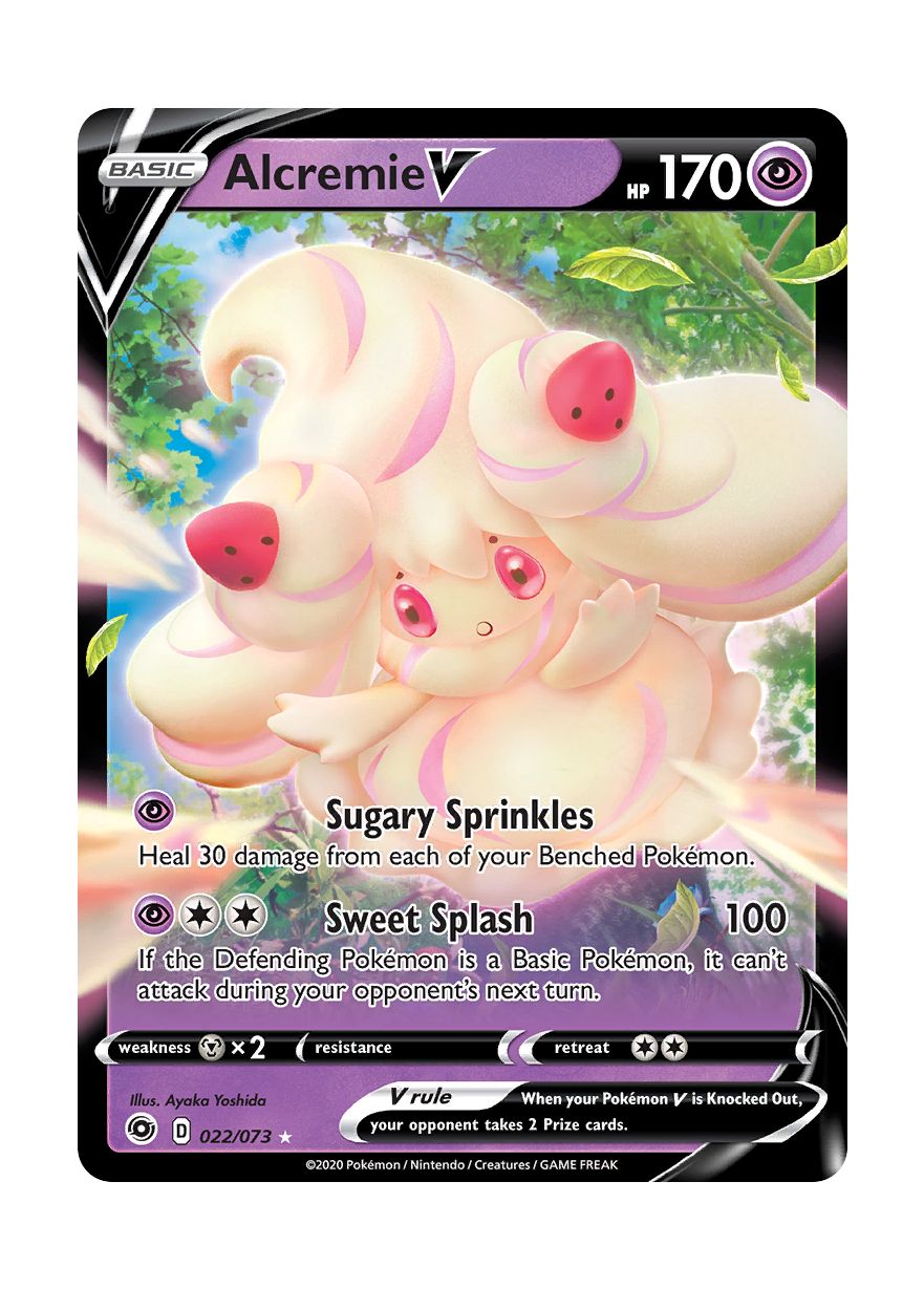 alcremie pokemon card price Alcremie V (022/73) – Torena