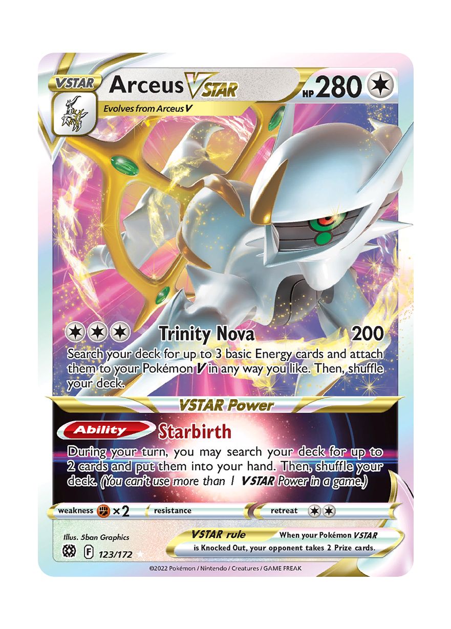 Arceus VSTAR (123/172) - Brilliant Stars