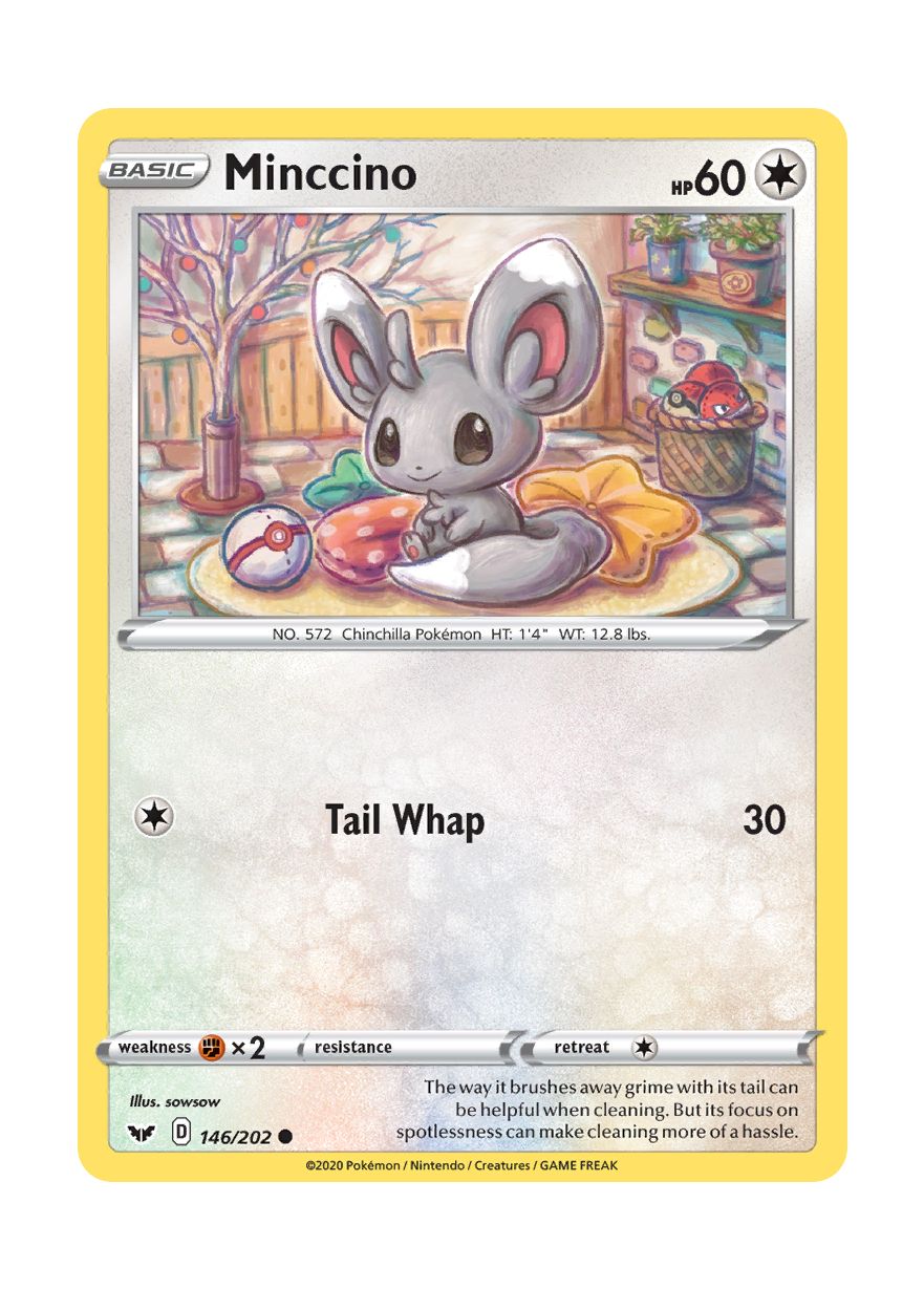 Minccino (146/202) - Sword & Shield