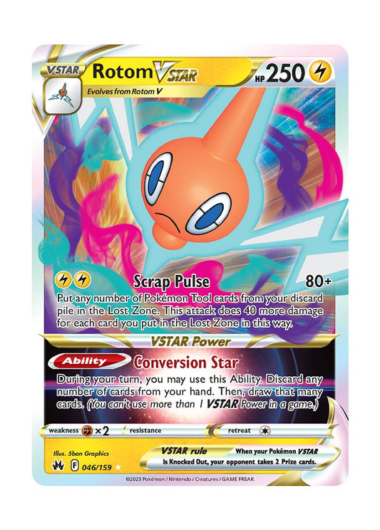 Rotom VSTAR (046/159) - Crown Zenith