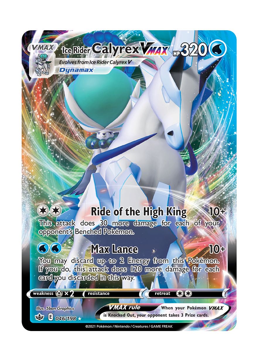 Ice Rider Calyrex VMAX (046/198) - Chilling Reign