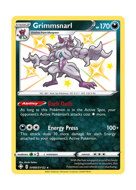 Grimmsnarl (SV085/122) - Shiny Vault
