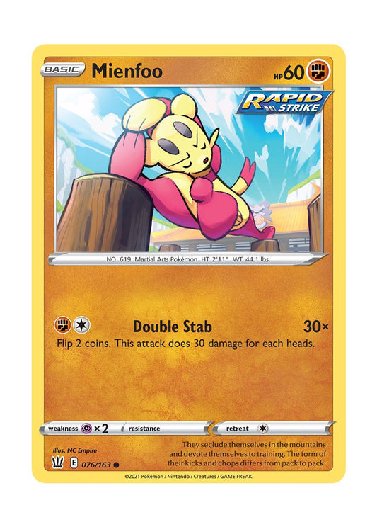 Mienfoo (076/163) - Battle Styles