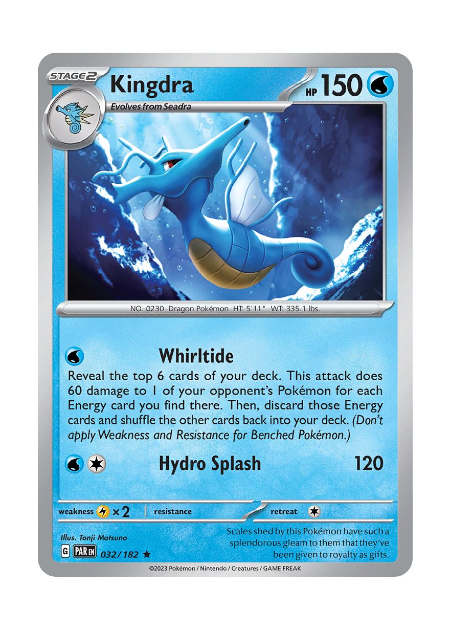 Kingdra (32/182) - Paradox Rift