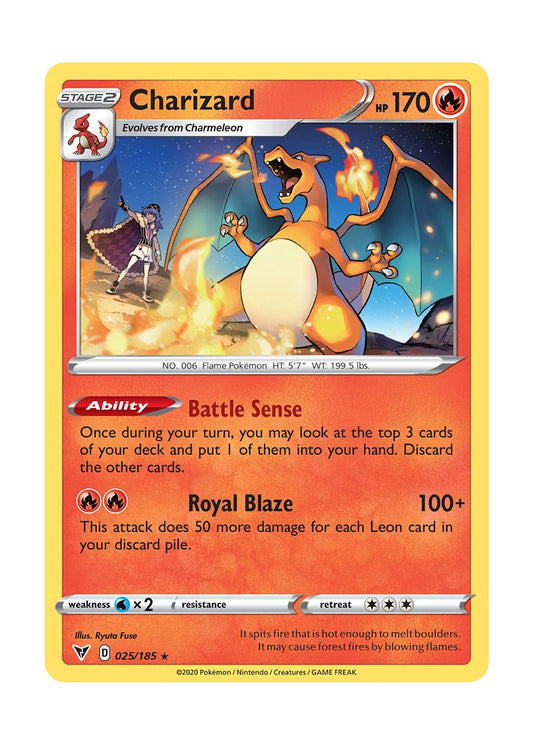 Charizard (025/185) - Vivid Voltage