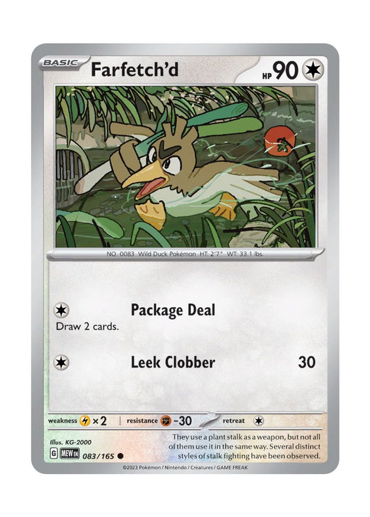 Farfetch'd (83/165) - 151