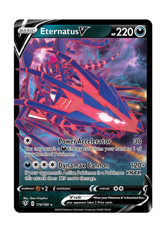 Eternatus V (116/189) - Darkness Ablaze