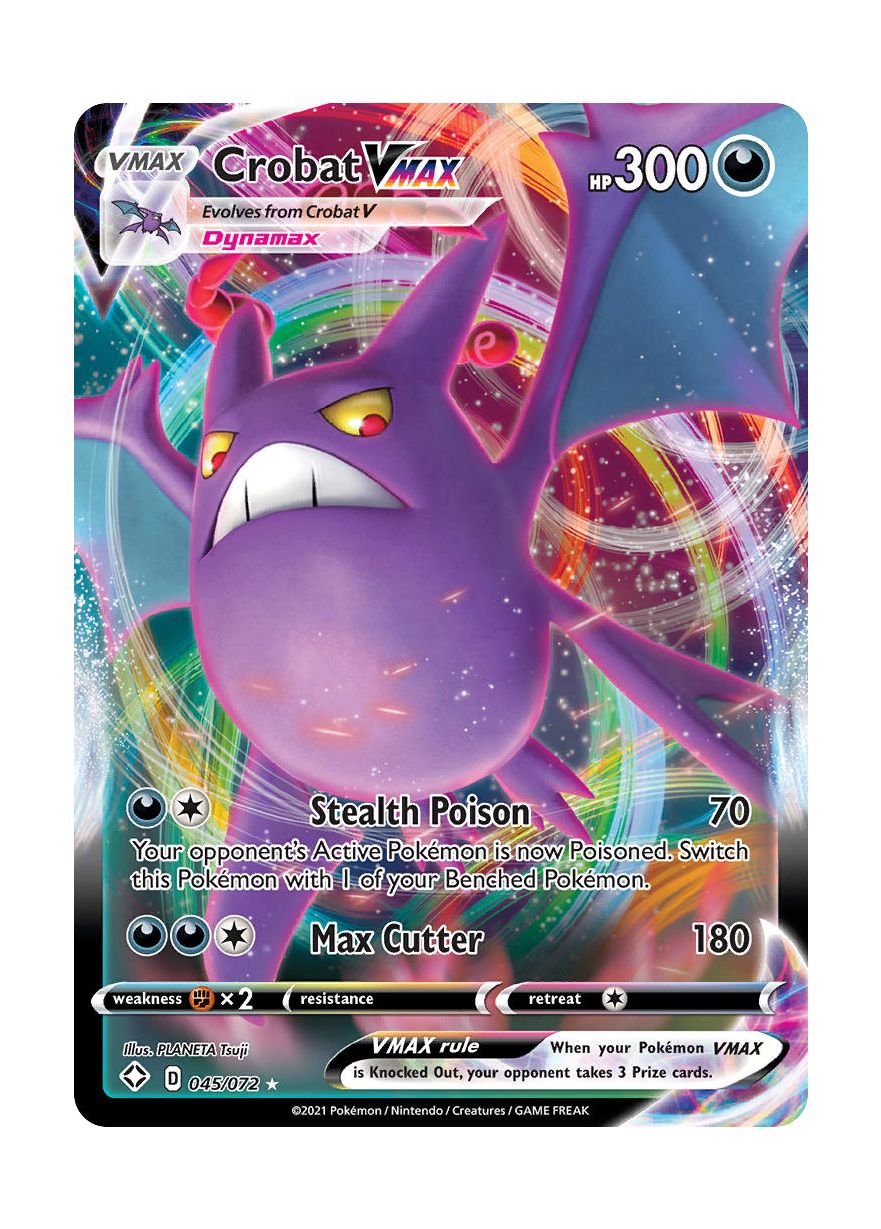 Crobat VMAX (045/72) - Shining Fates
