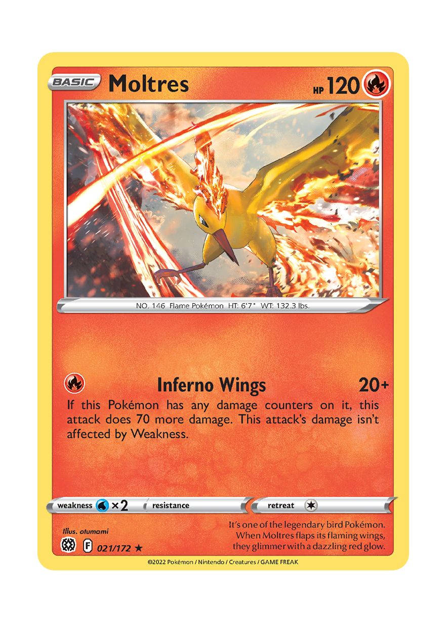 Moltres (021/172) - Brilliant Stars