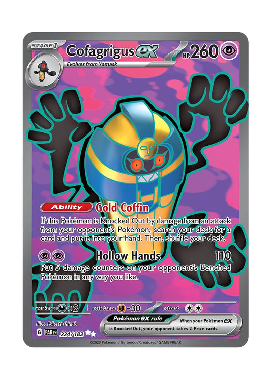 Cofagrigus ex (224/182) - Paradox Rift