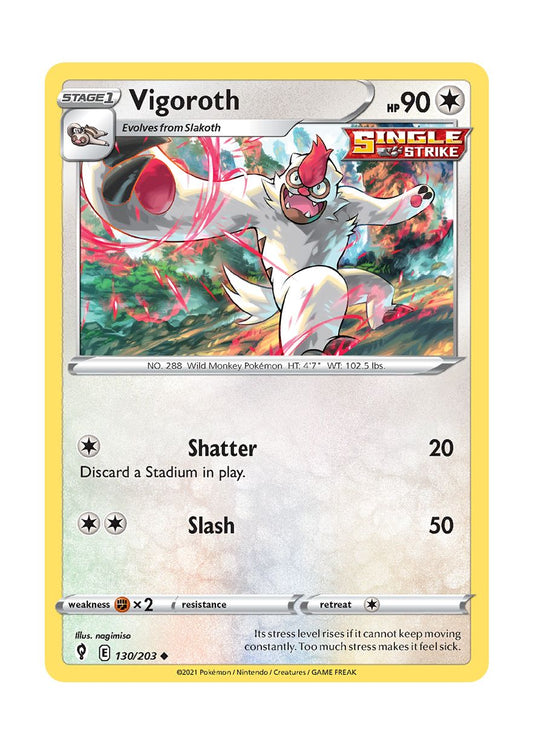 Vigoroth (130/203) - Evolving Skies