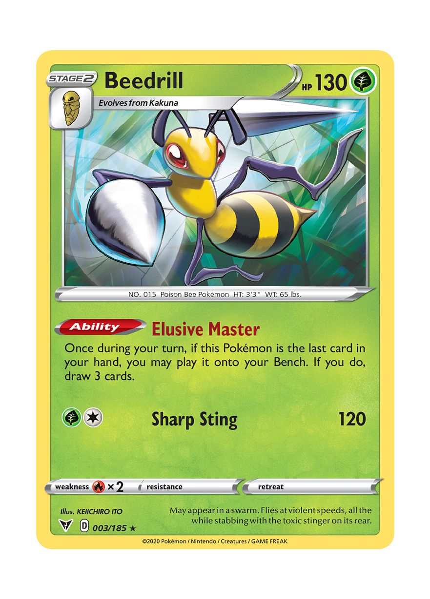 Beedrill (003/185) - Vivid Voltage