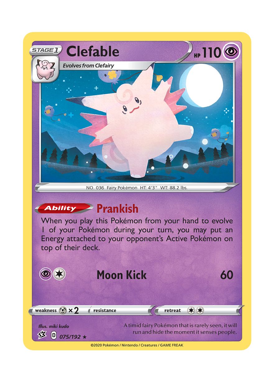 Clefable (075/192) - Rebel Clash