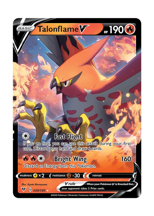 Talonflame V (029/185) - Vivid Voltage