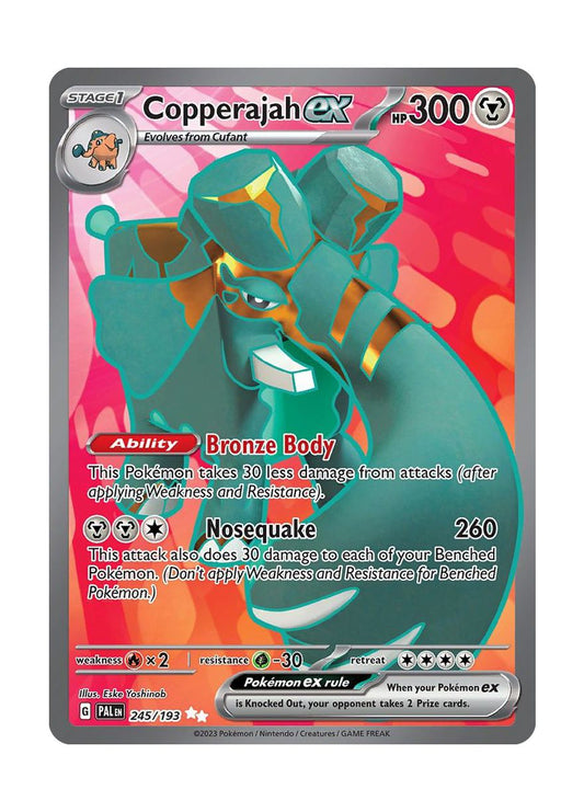 Copperajah ex (245/193) - Paldea Evolved