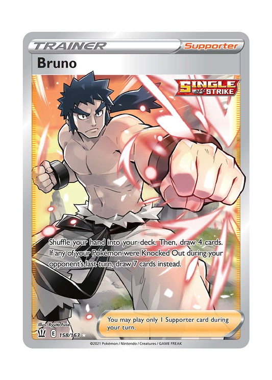 Bruno (158/163) - Battle Styles