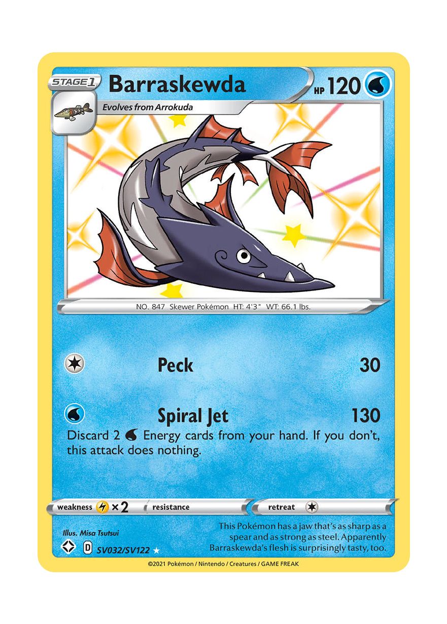 Barraskewda (SV032/122) - Shiny Vault